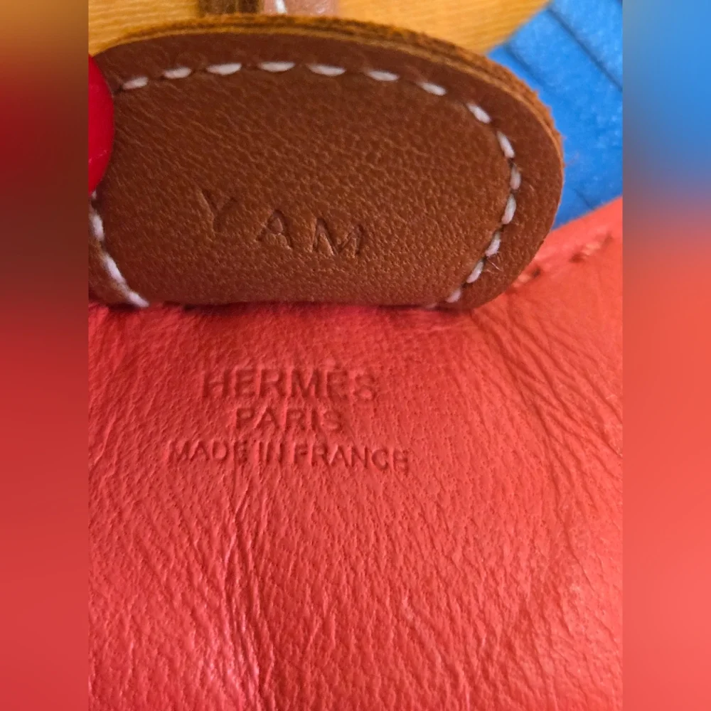 Hermès Red Horse-Shaped Bag Charm - Picture 6 of 11